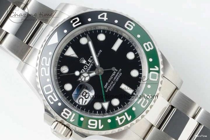 MiroTime 0109 GMT Master II 126720 VTNR LHD 904L SS NTF1:1 Best Edition on Oyster Bracelet VR3186 CHS WellDesigned 2295